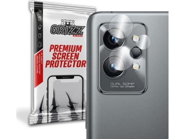 GrizzGlass Hybridglass for Grizz Realme GT 2 Pro 5G-kameraet