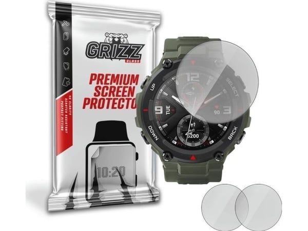 GrizzGlass matt folieskjermbeskytter til Amazfit T-Rex