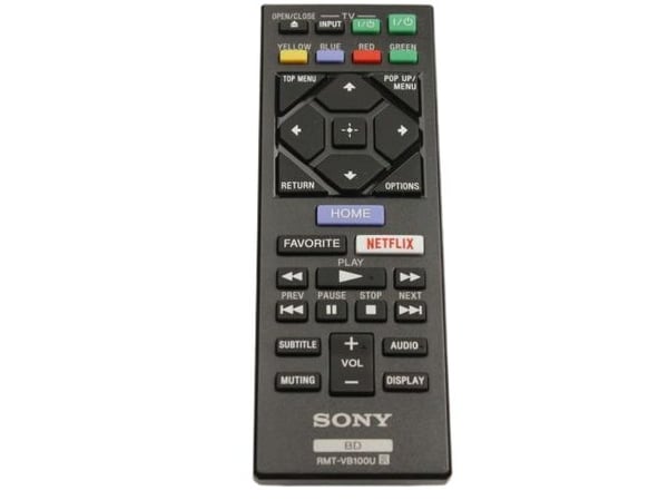 Sony 149295421, Ljud, Tryckknappar, Svart