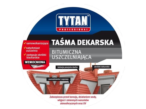 Tytan taktetningsbånd sølv 15 cm 10 m sølv