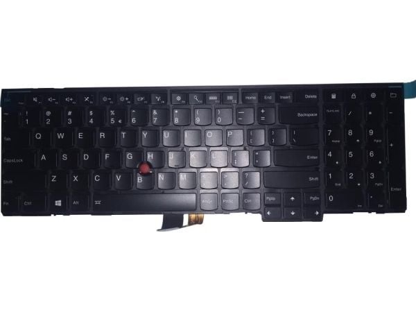 Lenovo - Erstatningstastatur for bærbar PC - Dansk - OEM