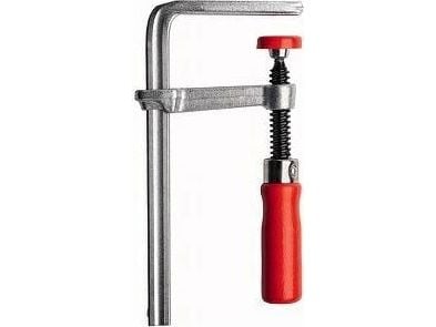 BESSEY bordklemme i helstål GTR16B6 sølv/rød 160/60 for føringsskinner