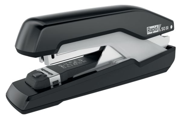 Rapid Supreme SO30 - Stiftemaskin - 30 ark - metall, ABS-plast - svart