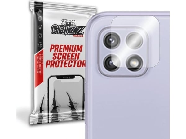 GrizzGlass HybridGlass kameraglassbeskyttelse for Samsung Galaxy A22s 5G
