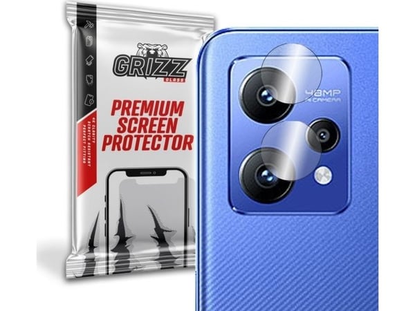 GrizzGlass HybridGlass kameralinsebeskytter for Realme Narzo 50 Pro 5G