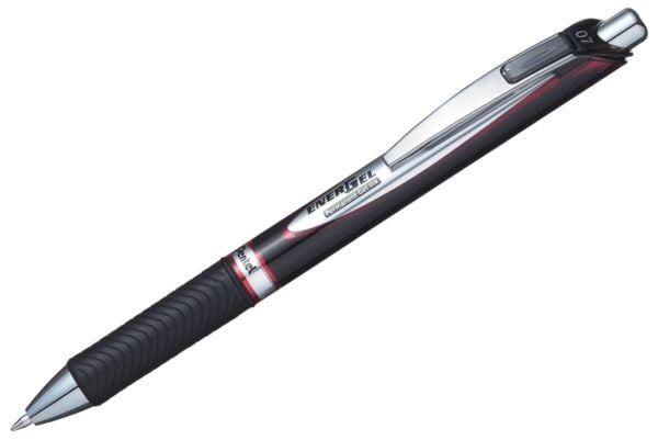 Rullakynä Pentel BLP-77, permanenttigeeli, pyöreä, 0,7 mm
