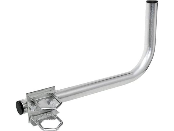 Blow Universal balkongantenne mastholder 38/300, galvanisert + klemmer