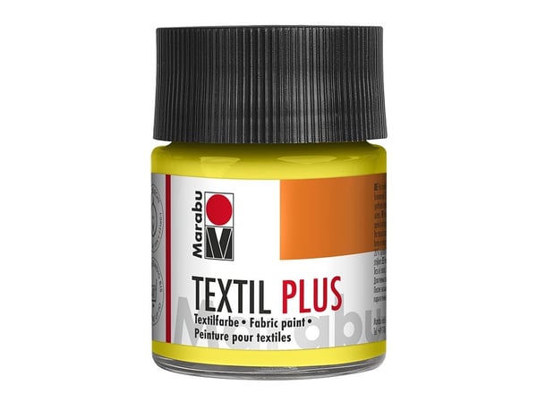 Marabu 17150005020, gul, tekstilmaling, flytende, 50 ml, 1 stk.