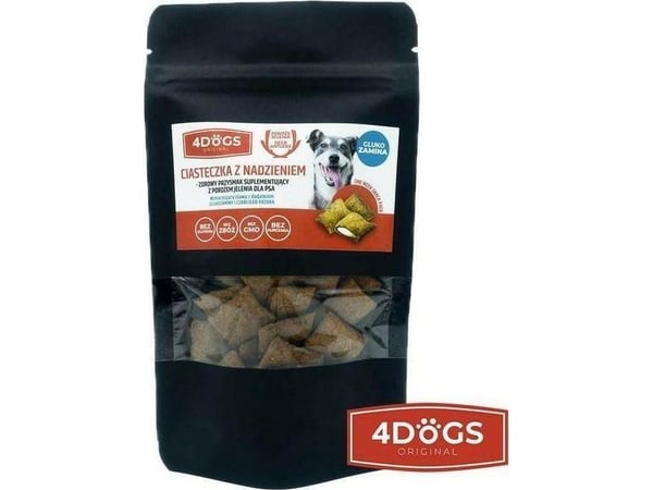 4DOGS kjeks med pulver - sunne ledd 60 g