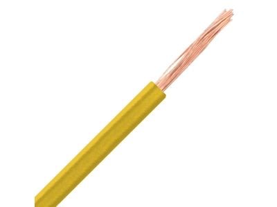 LAPP enkeltråd H05V-K 1 x 1 mm² gul 100 m 4510113