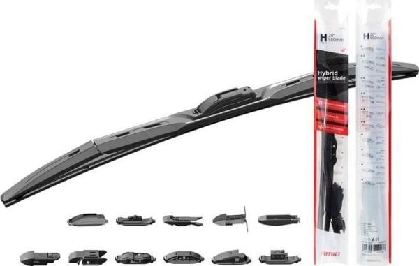 AMiO Hybrid biltorkare med flera anslutningar 22" (550 mm) 11 adaptrar