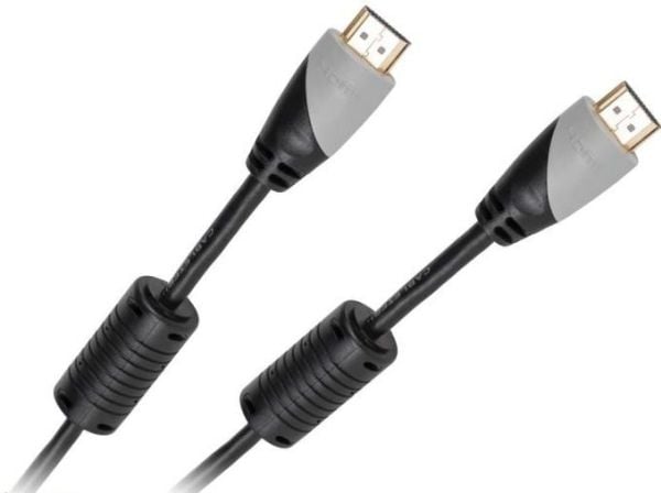 Cabletech - HDMI-kabel med Ethernet - HDMI hane till HDMI hane - 1.8 m - svart