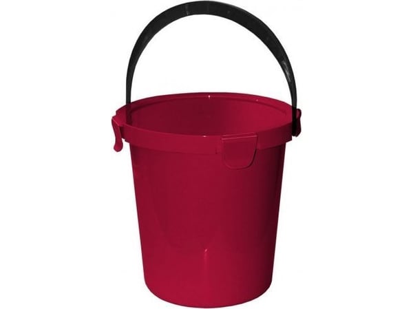 Plast Team bøtte med lokk bær rød 5 l (PT60780807)
