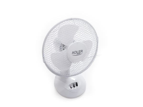 Adler AD 7302, Husholdningsvifte, Hvit, Gulv, Bord, 56 dB, 23 cm, 840 m³/t