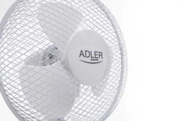 Adler AD 7302, Husholdningsvifte, Hvit, Gulv, Bord, 56 dB, 23 cm, 840 m³/t
