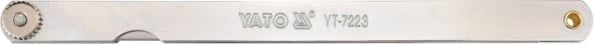 Yato YT-7223, Sølv, 0.05,0.06,0.07,0.08,0.09,0.1,0.15,0.2,0.25,0.3,0.35,0.4,0.45,0.5 mm, 1 stykker, 200 mm