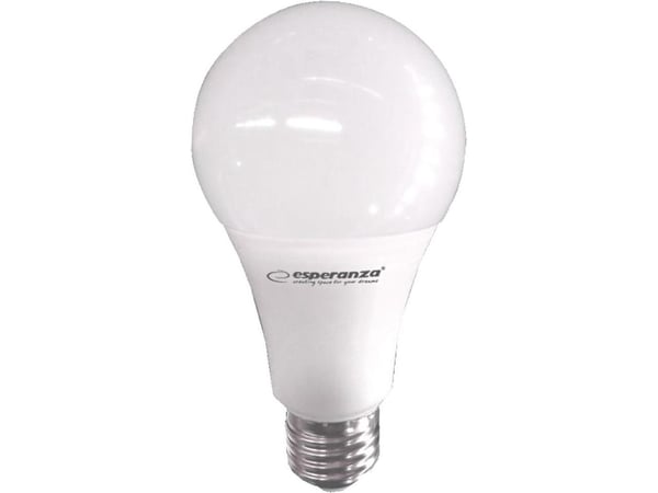 Esperanza - LED-lyspære - form: A70 - E27 - 16 W (ekvivalent 90 W) - klasse A+ - varmt hvitt lys - 3000 K