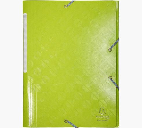 Exacompta 55220E, Tegnemappe, A4, Trykkbrett, Bærsmak, Blå, Grønn, Turkis, Landskap, 250 ark
