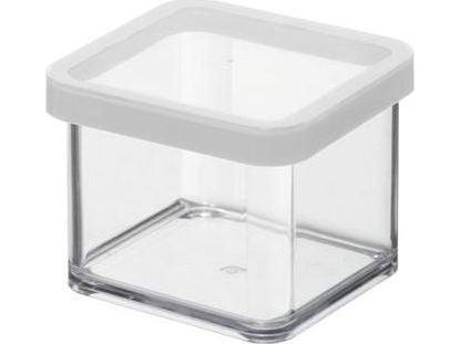 Rotho 11603, Boks, Rektangulær, 0,5 l, Gjennomsiktig, Hvit, 100 mm, 100 mm