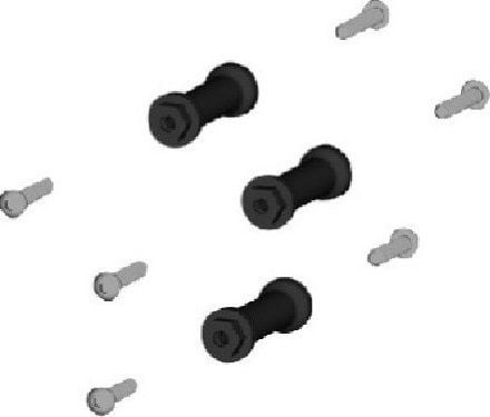 VRX Racing Wing Mounys Posts - 85059 - VRX/85059