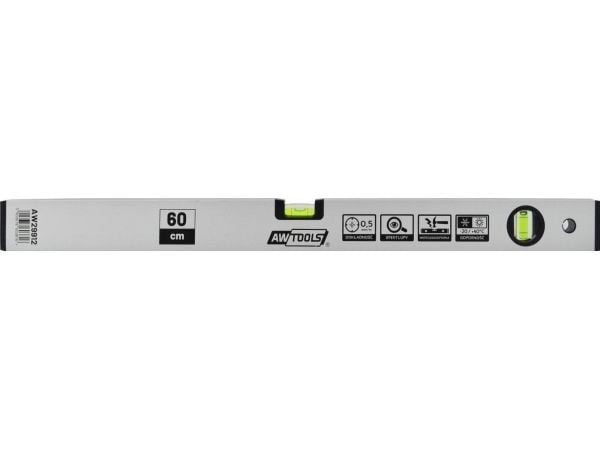 AWTOOLS Aluminium vaterpas 80 cm