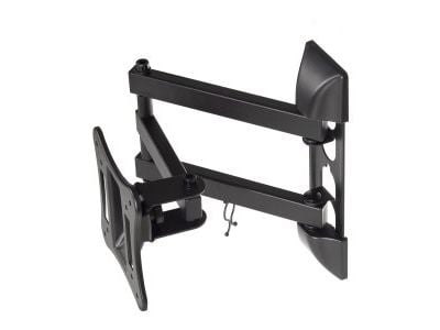 Maclean MC-719 - Brakett - for flatpanel - svart - skjermstørrelse: 13"-27" - veggmonterbar