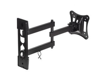Maclean MC-719 - Brakett - for flatpanel - svart - skjermstørrelse: 13"-27" - veggmonterbar