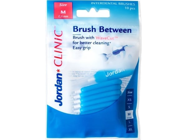JORDAN_Brush Between interdental brushes M 10pcs. JORDAN_Brush Between interdental brushes M 10pcs.