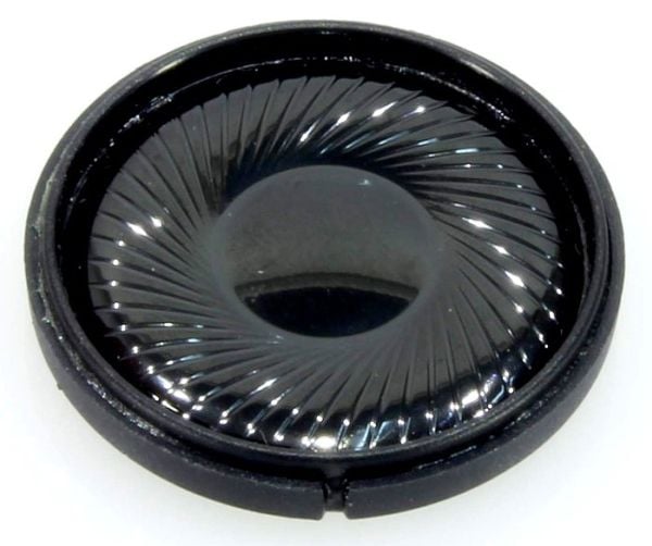 Visaton K 36 MO, 1 W, rund, 2 W, 8 ohm (O), 300 - 20000 Hz, svart