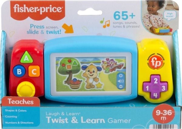 Mattel Fisher-Price "Lær og le!" ABC-konsoll for lille spiller HNN39