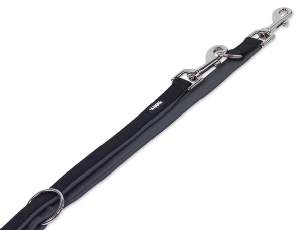 Nobby 80529-05, Hund, Dubbelkoppel, Svart, Grå, Sladd, Nylon, M-L