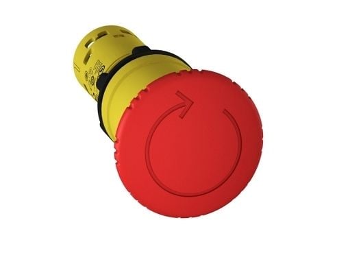 Schneider Electric Turvapainike 22mm 1Z/1R IP65 pyörittämällä (XB7NS8445)