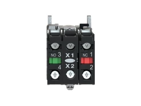 Schneider Electric XB4BW3565 Valaistu painonappi 600 V 6 A Kosketus (L x S x K) 57 x 30 x 47 mm IP66, IP67, IP69 , IP69K 1 kpl 1 kpl