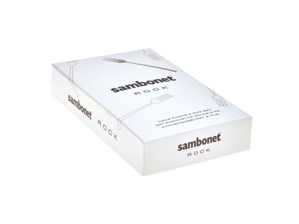 Sambonet Rock, 200 g, 121 mm, 210 mm, 74 mm, Gave boks, 6 stykker