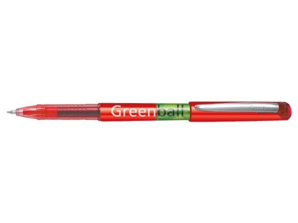 Pilot Greenball, Mekanismiton kynä, Monivärinen, Punainen, Muovi, 0,7 mm, 0,35 mm