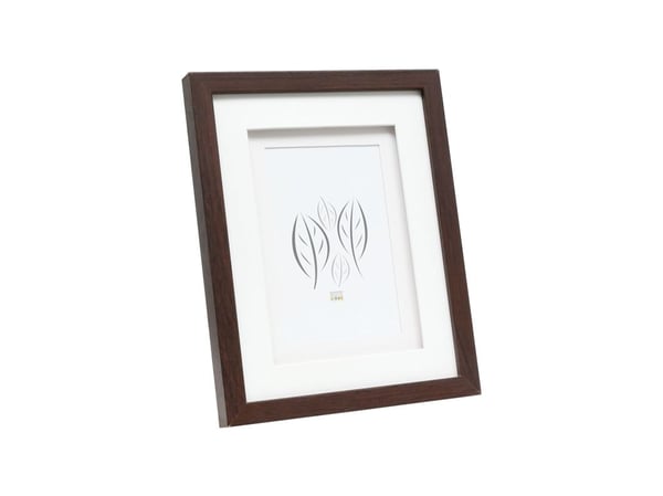 Deknudt S65KQ1, Kartong, Glass, Tre, Brun, Enkel bilderamme, Bord, Vegg, 20 x 30 cm, Rektangulær