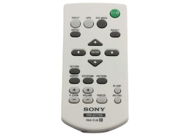 Sony RM-PJ8 - Fjärrkontroll - för VPL-CWZ10, DW127, DX102, DX122, DX142, DX147, EX226, EX235, EX255, EX345, PHZ60, SX236