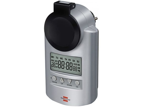 Brennenstuhl 1507491, Innendørs, Grå, Hjem, Kontor, IP44, 3500 W, 230 V