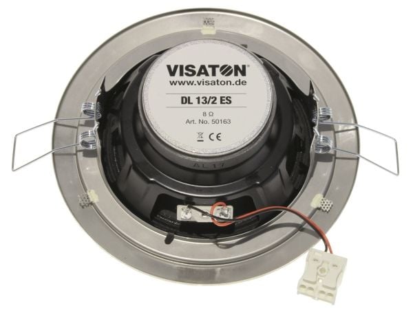 Visaton DL 13/2 ES, Kokoäänialueen kaiutin, 30 W, Pyöreä, 50 W, 8 O, 100 - 20000 Hz