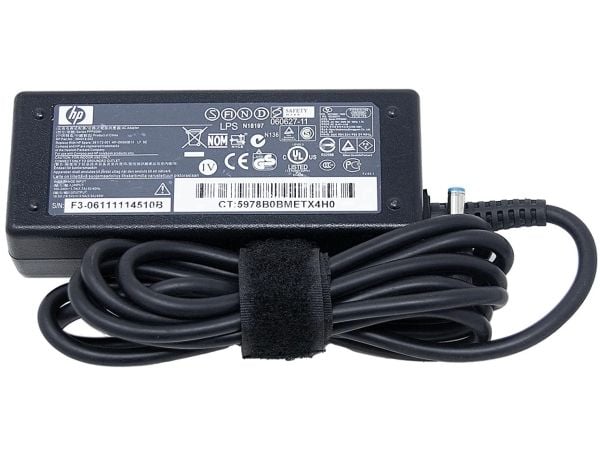 HP Smart - Strømadapter - 4,5 mm plugg, 3-pinner - AC - 65 watt - ikke-PFC