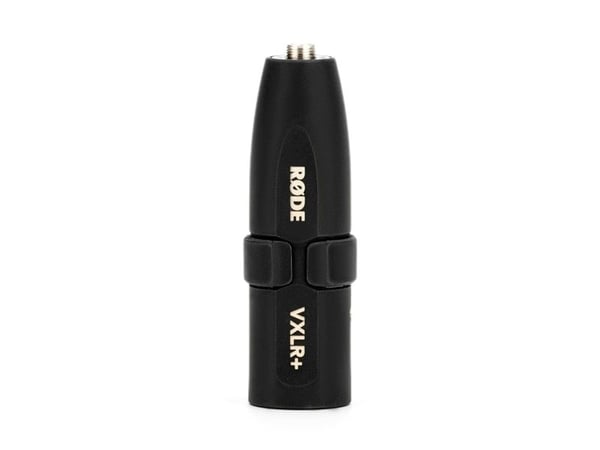 RØDE VXLR+, 3,5 mm TRS mini-jack, XLR, Sort