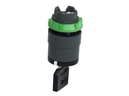 Schneider Electric ZB5, Nappi, Musta, IP66, IK06, Luokan II, 50 g