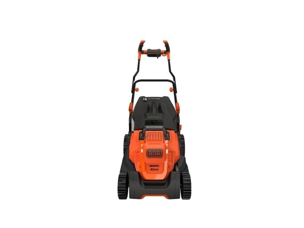 BLACK+DECKER BEMW481BH-QS - Gräsklippare - elektrisk - 1800 W - 3500 vpm - 42 cm - 17.5 kg