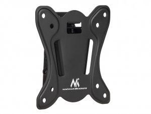 Maclean MC-715 - Konsol - för platt panel - metall - pulverlackerad svart - skärmstorlek: 13"-27" - väggmonterbar