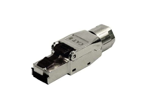 TPStecker TP feltkonfektionerbar CAT8 klasse I RJ45 verktøyløs Synergy 21, skjermet
