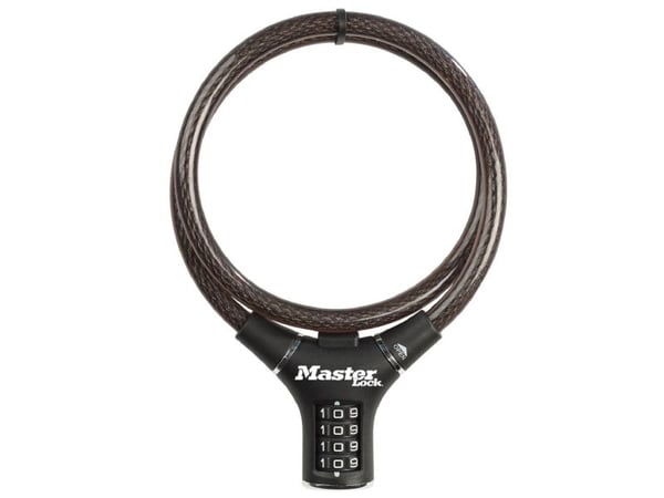MASTER LOCK 8229EURDPRO, 0,9 m, Koodi, Terästä, Musta