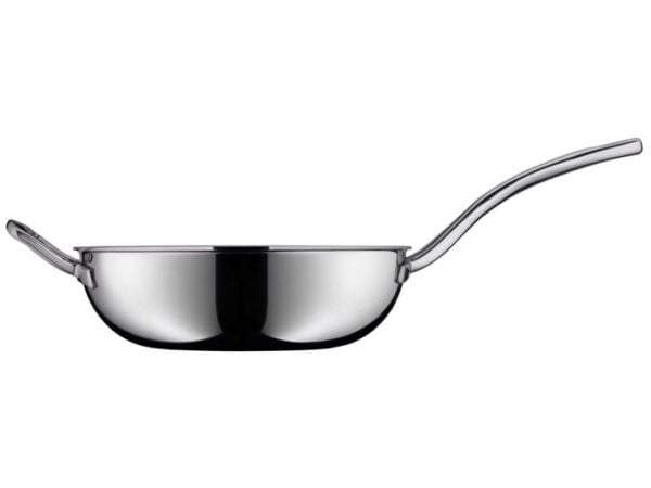 WMF Profi Resist - Wok - 28 cm - ikke-klebende - svart, rustfritt stål