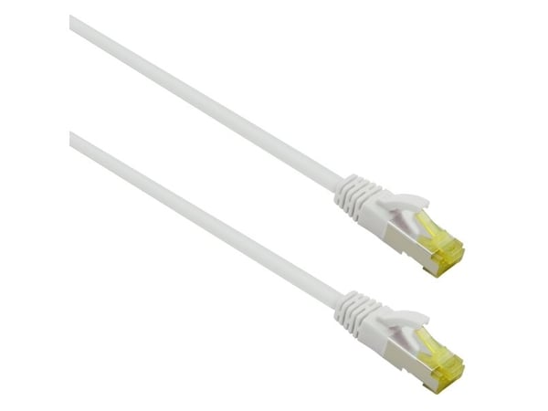Helos 263815, 2 m, Cat6a, S/FTP (S-STP), RJ-45, RJ-45, Hvit
