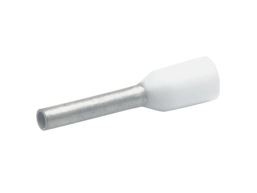 Klauke 170W, Vit, Hankoppling, Rak, 0,75 mm ², 14,6 mm, 100 styck