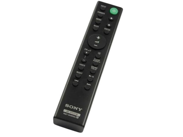 Sony 149315511, Ljud, Tryckknappar, Svart